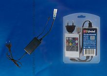 Контроллер для RGB светодиодной ленты Uniel ULC-N20-RGB BLACK 220В 1КВт ПДУ IP20 картинка 